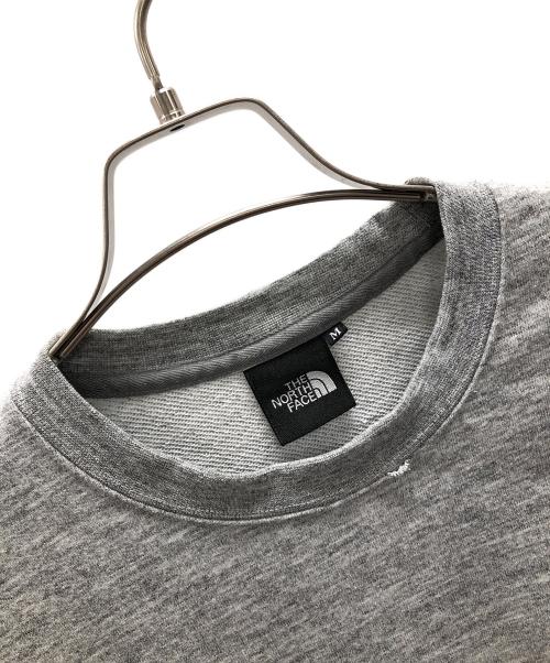 THE NORTH FACE（ザ ノース フェイス）THE NORTH FACE (ザ ノース フェイス) スウェット ヘザーロゴクルー グレー サイズ:Mの古着・服飾アイテム