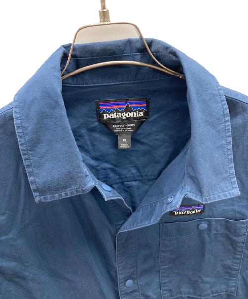 Patagonia（パタゴニア）Patagonia (パタゴニア) ライトウェイト オールウェア ヘンプ コーチズ ジャケット ネイビー サイズ:XSの古着・服飾アイテム