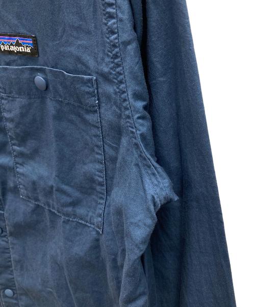 Patagonia（パタゴニア）Patagonia (パタゴニア) ライトウェイト オールウェア ヘンプ コーチズ ジャケット ネイビー サイズ:XSの古着・服飾アイテム