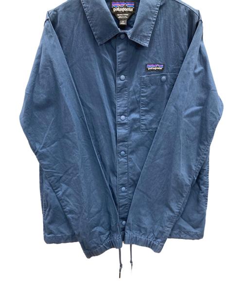 Patagonia（パタゴニア）Patagonia (パタゴニア) ライトウェイト オールウェア ヘンプ コーチズ ジャケット ネイビー サイズ:XSの古着・服飾アイテム