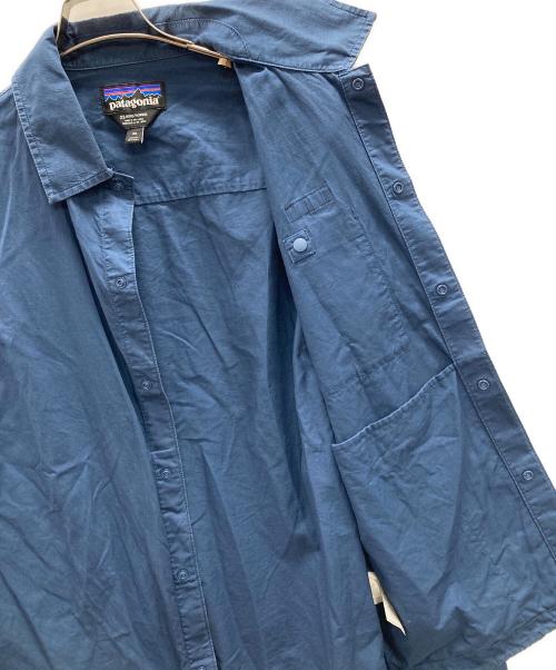 Patagonia（パタゴニア）Patagonia (パタゴニア) ライトウェイト オールウェア ヘンプ コーチズ ジャケット ネイビー サイズ:XSの古着・服飾アイテム