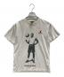JORDAN（ジョーダン）の古着「ジョーダン スパイクリー 両面プリント Tシャツ」｜ホワイト