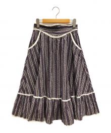 Jessica’s GUNNIES（ジェシカ ガンニーズ）の古着「スカート」｜ネイビー系