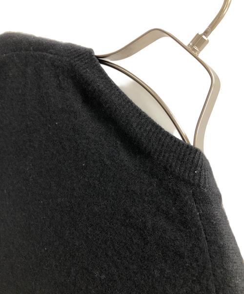PLAY COMME des GARCONS（プレイコムデギャルソン）PLAY COMME des GARCONS (プレイ コムデギャルソン) クルーネックカーディガン ブラック サイズ:Lの古着・服飾アイテム