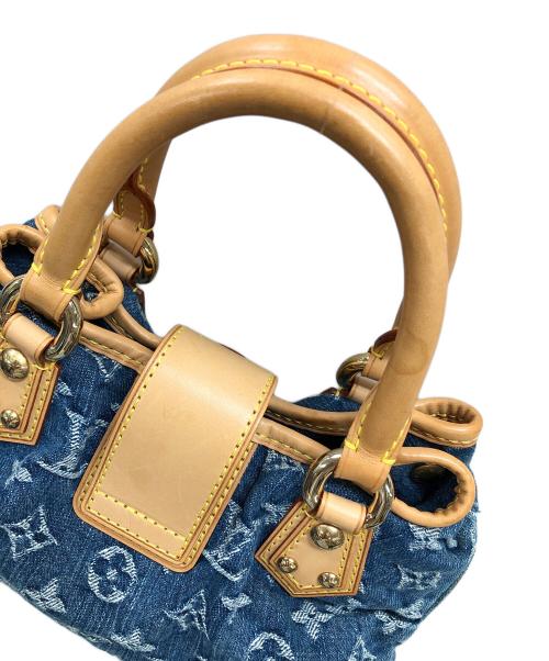 LOUIS VUITTON（ルイ ヴィトン）LOUIS VUITTON (ルイ ヴィトン) ハンドバッグ モノグラムデニム プリーティ ブルー サイズ:実寸サイズにてご確認ください。の古着・服飾アイテム