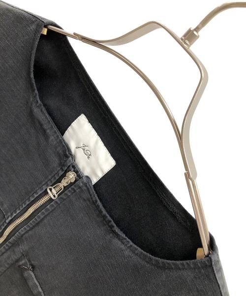 jieda（ジエダ）jieda (ジエダ) ノーカラージャケット グレー サイズ:実寸サイズにてご確認ください。の古着・服飾アイテム