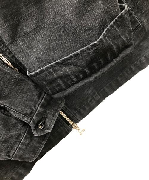 jieda（ジエダ）jieda (ジエダ) ノーカラージャケット グレー サイズ:実寸サイズにてご確認ください。の古着・服飾アイテム