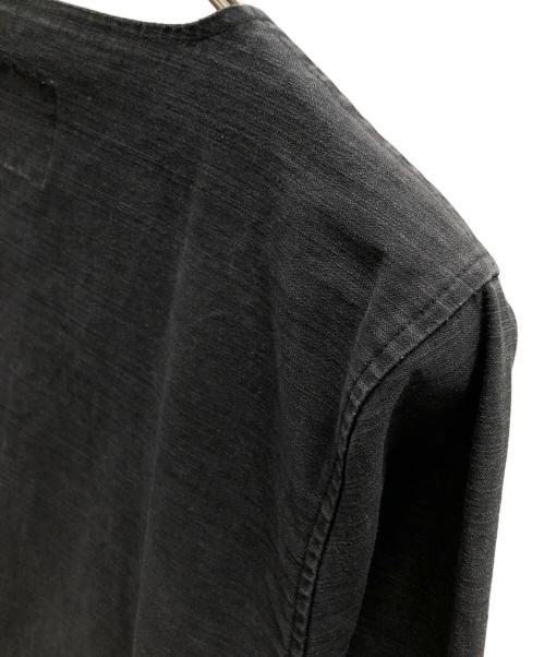 jieda（ジエダ）jieda (ジエダ) ノーカラージャケット グレー サイズ:実寸サイズにてご確認ください。の古着・服飾アイテム