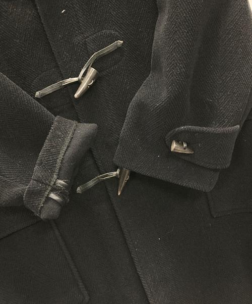 GLOVER ALL（グローバーオール）GLOVER ALL (グローバーオール) BARNEYS NEWYORK (バーニーズ・ニューヨーク) ロングダッフルコート キングストン ブラック サイズ:実寸サイズにてご確認くださいの古着・服飾アイテム