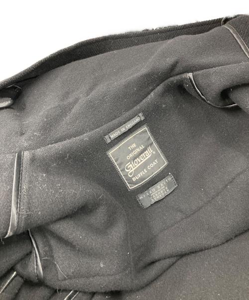 GLOVER ALL（グローバーオール）GLOVER ALL (グローバーオール) BARNEYS NEWYORK (バーニーズ・ニューヨーク) ロングダッフルコート キングストン ブラック サイズ:実寸サイズにてご確認くださいの古着・服飾アイテム