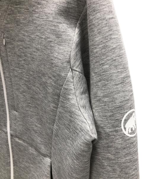 MAMMUT（マムート）MAMMUT (マムート) ダイノ 2.0 ミッドレイヤー フーデッド ジャケット アジアンフィット ライトグレー サイズ:ASIA M 未使用品の古着・服飾アイテム