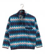 Patagoniaパタゴニア）の古着「フリースジャケット シンチラスナップT」｜ブルー系