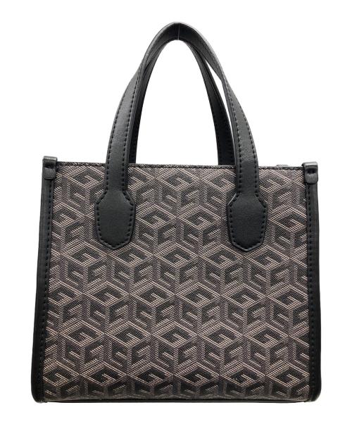 GUESS（ゲス）GUESS (ゲス) 2WAYバッグ ハンドバッグ ショルダーバッグ SILVANA Mini Tote（シルバナ ミニ トート） レッド×グレー サイズ:実寸サイズにてご確認ください。の古着・服飾アイテム