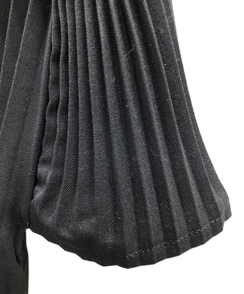 JUNYA WATANABE COMME des GARCONS（(ジュンヤワタナベ コムデギャルソン）JUNYA WATANABE COMME des GARCONS ((ジュンヤワタナベ コムデギャルソン) プリーツブラウスワンピース ブラック サイズ:XSの古着・服飾アイテム