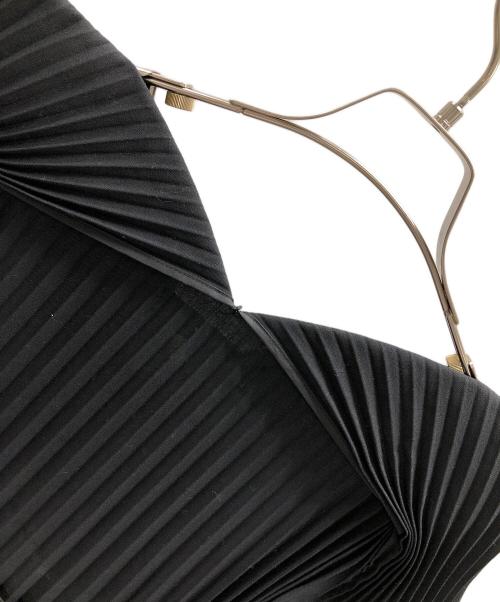 JUNYA WATANABE COMME des GARCONS（(ジュンヤワタナベ コムデギャルソン）JUNYA WATANABE COMME des GARCONS ((ジュンヤワタナベ コムデギャルソン) プリーツブラウスワンピース ブラック サイズ:XSの古着・服飾アイテム