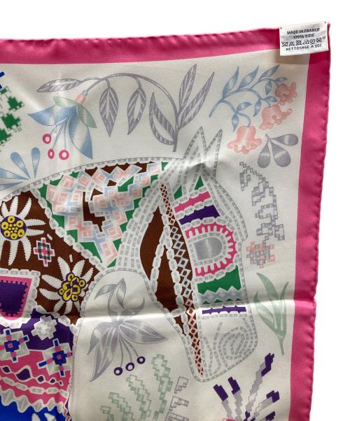 HERMES（エルメス）HERMES (エルメス) スカーフ ガブロッシュ オデュッセウスを待ちながら サイズ:実寸サイズにてご確認くださいの古着・服飾アイテム