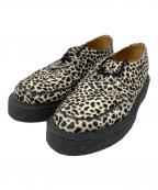 GEORGE COXジョージコックス）の古着「ラバーソールシューズ」｜ベージュ×ブラウン