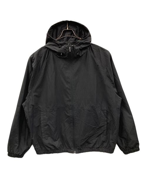 SUPREME（シュプリーム）SUPREME (シュプリーム) ナイロンジャケット Lightweight Nylon Hooded Jacket（ライトウェイト ナイロン フーデッド ジャケット） ブラック サイズ:XLの古着・服飾アイテム