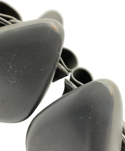 Salvatore Ferragamo（サルヴァトーレ フェラガモ）Salvatore Ferragamo (サルヴァトーレ フェラガモ) アンクルブーツ 	VINCE（ヴィンス） グレー サイズ:7の古着・服飾アイテム