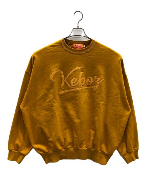 KEBOZ（ケボズ）KEBOZ (ケボズ) スウェット SC ICON LOGO CREWNECK（エスシー アイコン ロゴ クルーネック） オレンジ サイズ:Lの古着・服飾アイテム