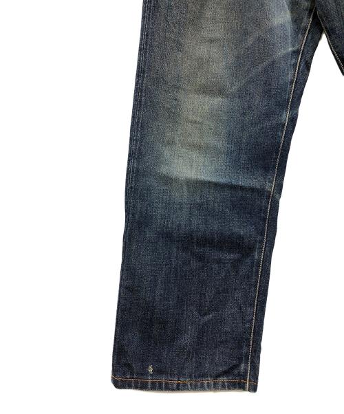 EVISU（エヴィス）EVISU (エビス) デニムパンツ ネイビー×ピンク サイズ:32×35の古着・服飾アイテム