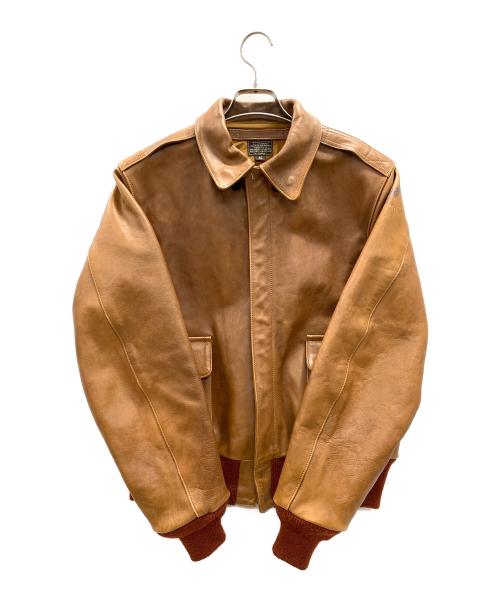 BUZZ RICKSON'S（バズリクソンズ）BUZZ RICKSON'S (バズリクソンズ) A-2 フライトジャケット キャメル サイズ:40の古着・服飾アイテム