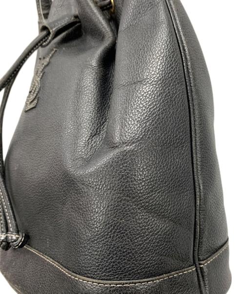 Yves Saint Laurent（イヴサンローラン）Yves Saint Laurent (イヴサンローラン) ショルダー巾着バッグ ブラック サイズ:実寸サイズにてご確認ください。の古着・服飾アイテム