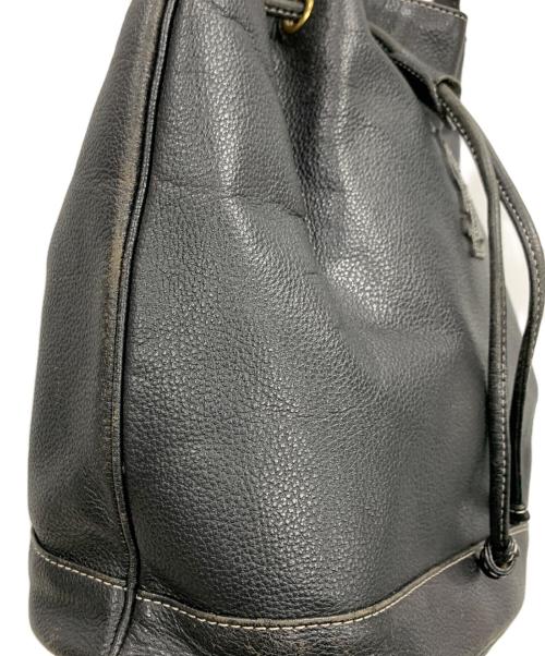 Yves Saint Laurent（イヴサンローラン）Yves Saint Laurent (イヴサンローラン) ショルダー巾着バッグ ブラック サイズ:実寸サイズにてご確認ください。の古着・服飾アイテム