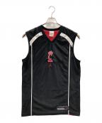 NIKEナイキ）の古着「エアジョーダン シンシナティ ベアキャッツ リバーシブルステッチ バスケットボールシャツ」｜ブラック