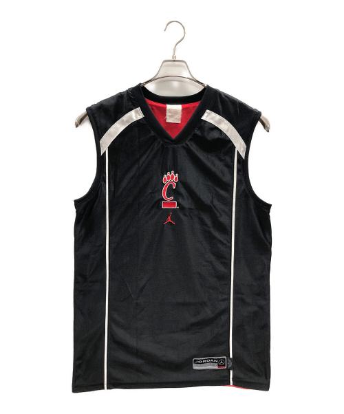 NIKE（ナイキ）NIKE (ナイキ) エアジョーダン シンシナティ ベアキャッツ リバーシブルステッチ バスケットボールシャツ ブラック サイズ:Lの古着・服飾アイテム