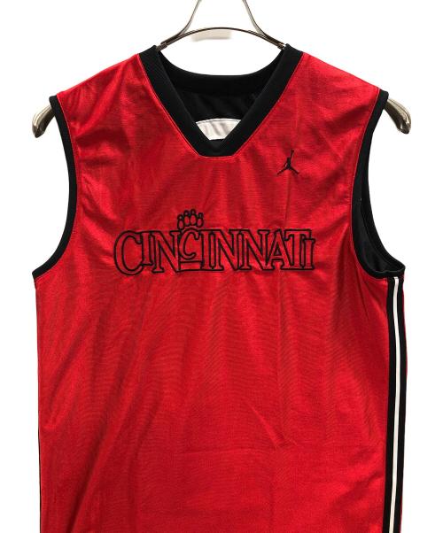 NIKE（ナイキ）NIKE (ナイキ) エアジョーダン シンシナティ ベアキャッツ リバーシブルステッチ バスケットボールシャツ ブラック サイズ:Lの古着・服飾アイテム