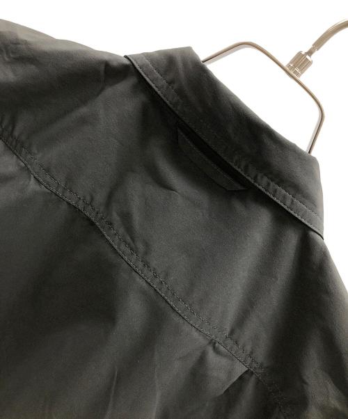 garage green works（ガレージグリーンワークス）garage green works (ガレージグリーンワークス) 半袖シャツ ハーフスリーブタイプライターシャツ チャコールグレー サイズ:Sの古着・服飾アイテム