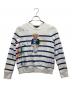 POLO RALPH LAUREN（ポロ・ラルフローレン）の古着「スウェット」｜ホワイト×ネイビー