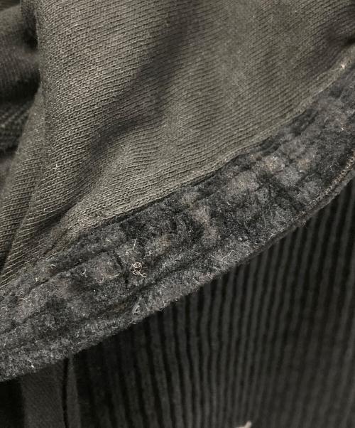 Champion REVERSE WEAVE（チャンピオン リバース ウィーブ）Champion REVERSE WEAVE (チャンピオン リバース ウィーブ) パーカー CORDUROY CROPPED HOODIE（コーデュロイ クロップド フーディ） ブラック サイズ:JPN Sの古着・服飾アイテム