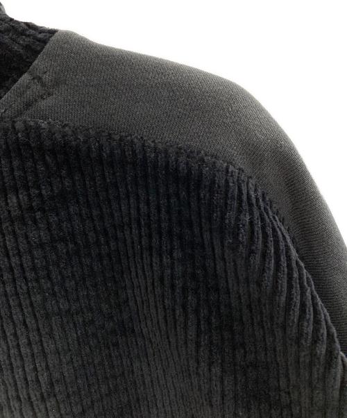 Champion REVERSE WEAVE（チャンピオン リバース ウィーブ）Champion REVERSE WEAVE (チャンピオン リバース ウィーブ) パーカー CORDUROY CROPPED HOODIE（コーデュロイ クロップド フーディ） ブラック サイズ:JPN Sの古着・服飾アイテム