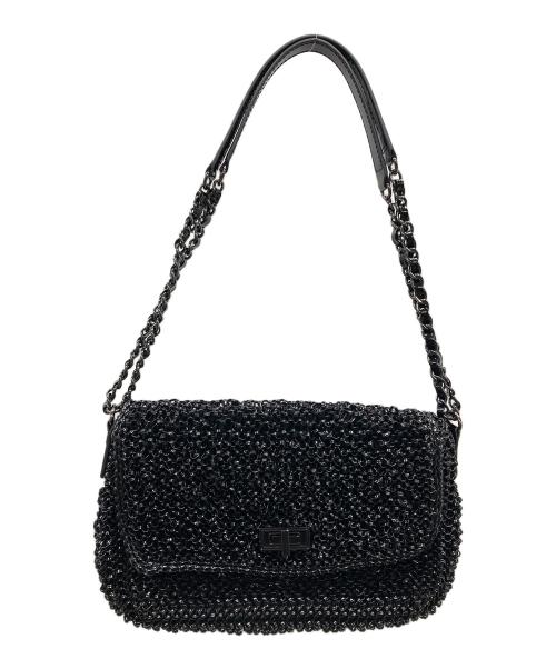 ANTEPRIMA（アンテプリマ）ANTEPRIMA (アンテプリマ) 2WAYバッグ トートバッグ ショルダーバッグ ルッケットⅡ エナメルブラック サイズ:実寸サイズにてご確認ください。の古着・服飾アイテム