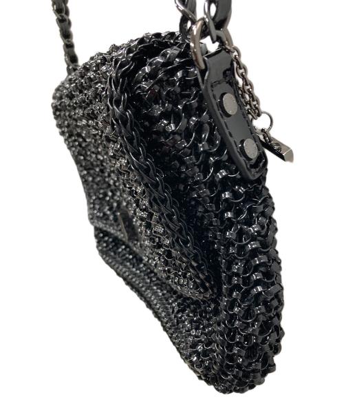 ANTEPRIMA（アンテプリマ）ANTEPRIMA (アンテプリマ) 2WAYバッグ トートバッグ ショルダーバッグ ルッケットⅡ エナメルブラック サイズ:実寸サイズにてご確認ください。の古着・服飾アイテム