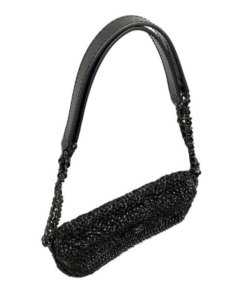 ANTEPRIMA（アンテプリマ）ANTEPRIMA (アンテプリマ) 2WAYバッグ トートバッグ ショルダーバッグ ルッケットⅡ エナメルブラック サイズ:実寸サイズにてご確認ください。の古着・服飾アイテム