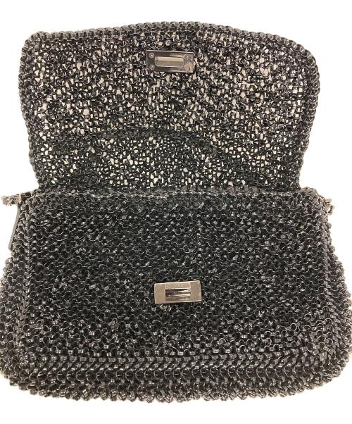 ANTEPRIMA（アンテプリマ）ANTEPRIMA (アンテプリマ) 2WAYバッグ トートバッグ ショルダーバッグ ルッケットⅡ エナメルブラック サイズ:実寸サイズにてご確認ください。の古着・服飾アイテム