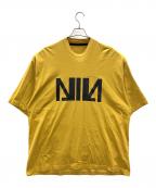 NILoSニルズ）の古着「ニルズビッグTシャツ」｜ベージュ