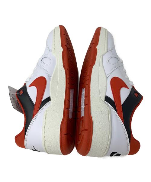 NIKE（ナイキ）NIKE (ナイキ) スニーカー Full Force Low（フルフォース ロー） レッド×ホワイト サイズ:26.5cm 未使用品の古着・服飾アイテム