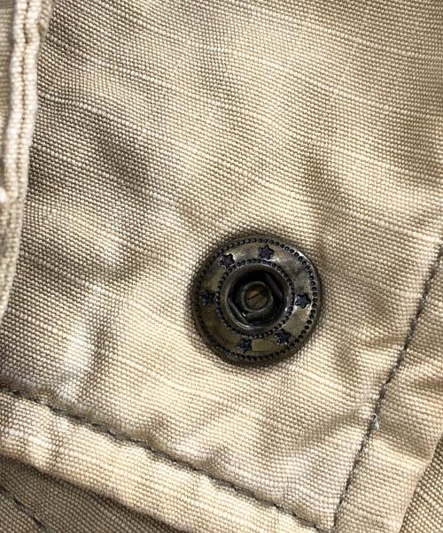 stussy（ステューシー）stussy (ステューシー) ミリタリーコート ベージュ サイズ:LARGEの古着・服飾アイテム