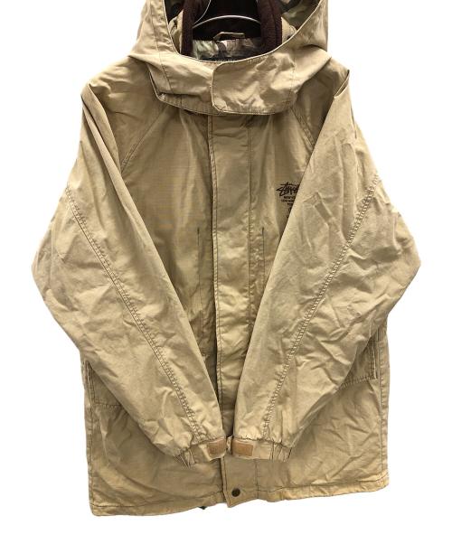 stussy（ステューシー）stussy (ステューシー) ミリタリーコート ベージュ サイズ:LARGEの古着・服飾アイテム
