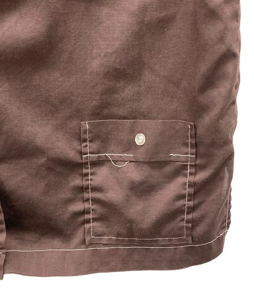 Hilton（ヒルトン）Hilton (ヒルトン) 半袖シャツ ブラウン サイズ:34の古着・服飾アイテム