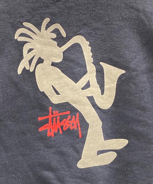 stussy（ステューシー）stussy (ステューシー) 90sヴィンテージスウェット シャドーマン ネイビー サイズ:Lの古着・服飾アイテム