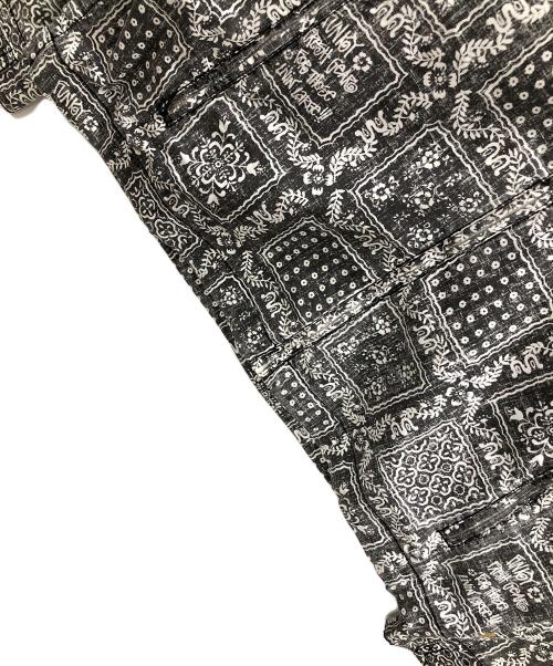 reyn spooner（レイン スプナー）reyn spooner (レイン スプナー) stussy (ステューシー) ハワイアン トラディション ジャケット グレー×ホワイト サイズ:XLの古着・服飾アイテム