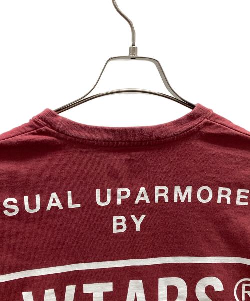 WTAPS（ダブルタップス）WTAPS (ダブルタップス) 長袖Tシャツ 23AW/OBJ 01 LS COTTON.CONTAINING（コンテイニング） エンジ サイズ:X 03の古着・服飾アイテム