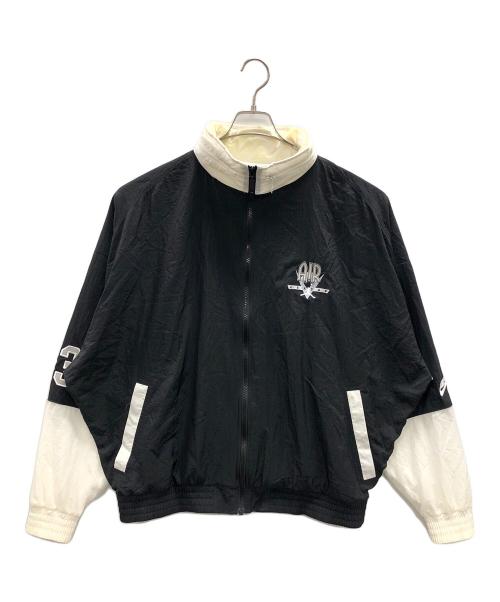 NIKE（ナイキ）NIKE (ナイキ) ナイロンジャケット エアジョーダン ブラック×ホワイト サイズ:XLの古着・服飾アイテム
