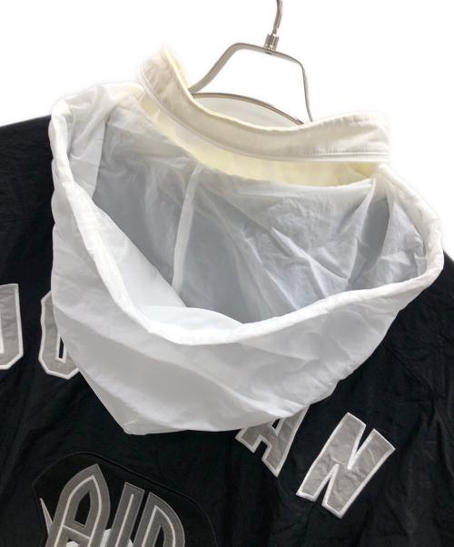 NIKE（ナイキ）NIKE (ナイキ) ナイロンジャケット エアジョーダン ブラック×ホワイト サイズ:XLの古着・服飾アイテム