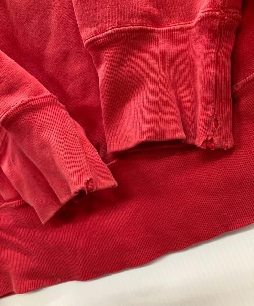 Champion REVERSE WEAVE（チャンピオン リバース ウィーブ）Champion REVERSE WEAVE (チャンピオン リバース ウィーブ) プルオーバーパーカー レッド サイズ:Lの古着・服飾アイテム